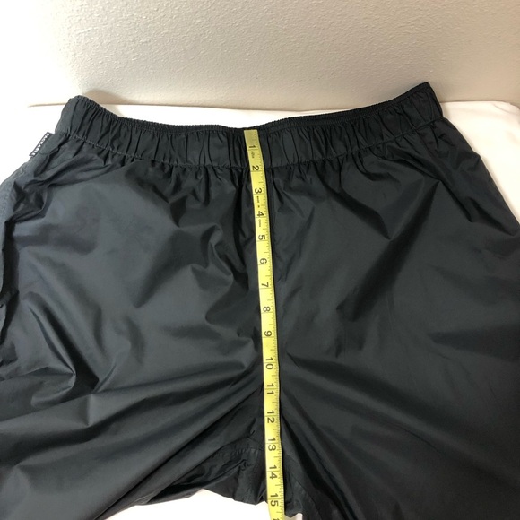 Columbia Omni-Tech Waterproof Breathable Packable Mens Black Lined Sweatpants L - Picture 12 of 16